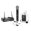 RADIOMICROFONO EIKON WM300KIT KIT WIRELESS PALMARE + LAVALIER + ARCHETTO 